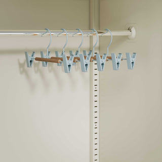 Multi Clip Hanger 5 Pack | Kids Sky Blue - Urban Lockers